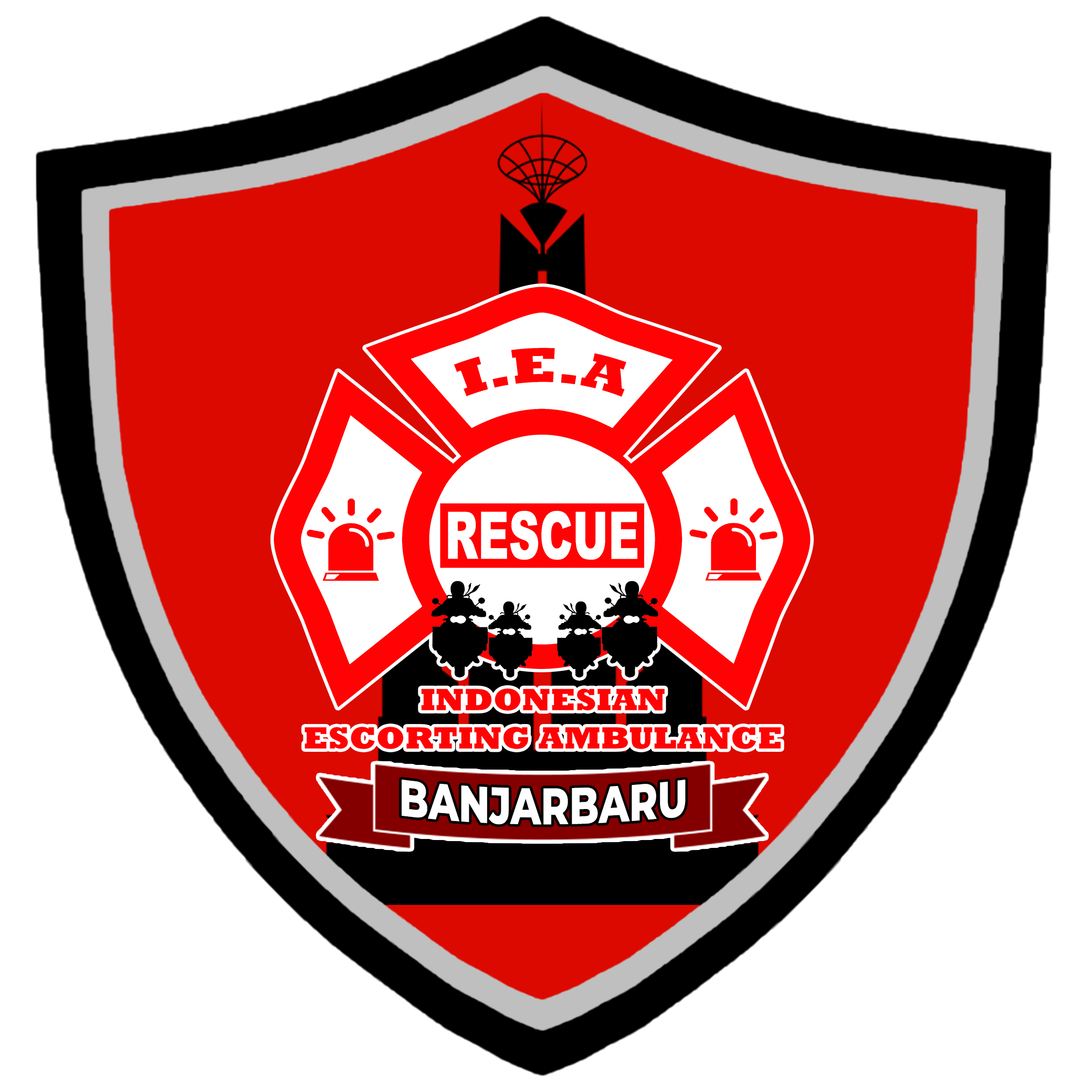 Logo INDONESIAN ESCORTING AMBULANCE WILAYAH BANJARBARU